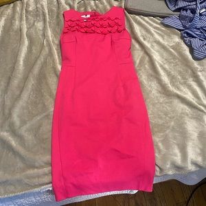Bodycon hot pink dress